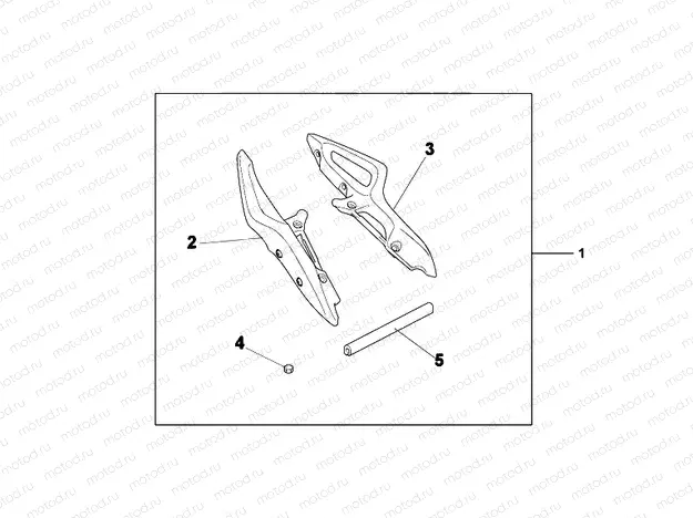 08L-74-01 KIT, PANNIER STAY