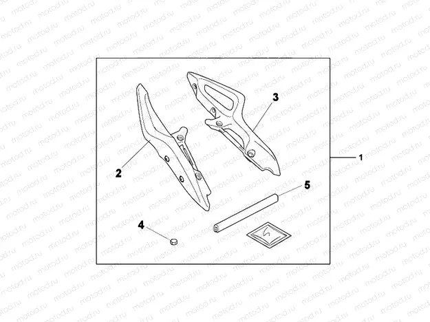 08L-74-01 KIT, PANNIER STAY