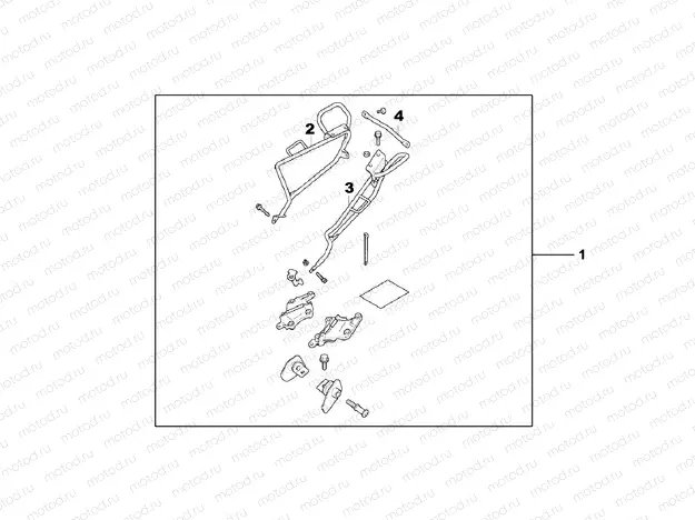 08L-74-02 PANNIER MOUNTING KIT