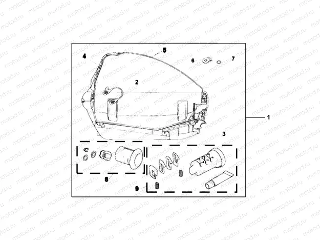 08L-75-01 KIT, 1KEY * PB388M *