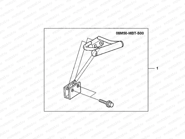 08M-50-04 MAIN STAND GRIP