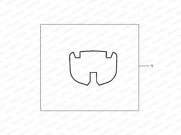 08P-11-01 TOP BOX MAT
