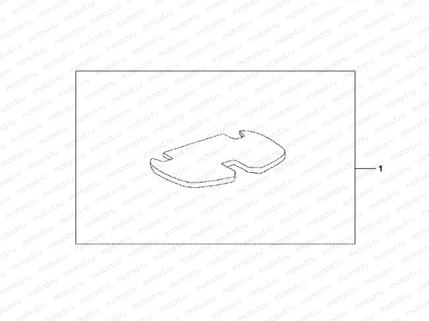 08P-11-01 TOP BOX MAT