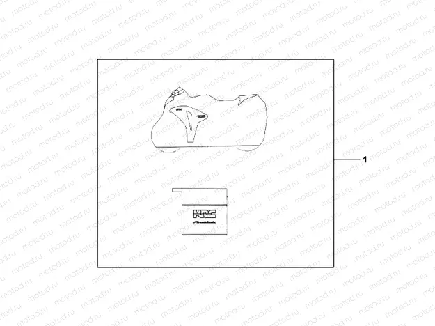 08P-34-04 INDOOR BODY COVER HRC