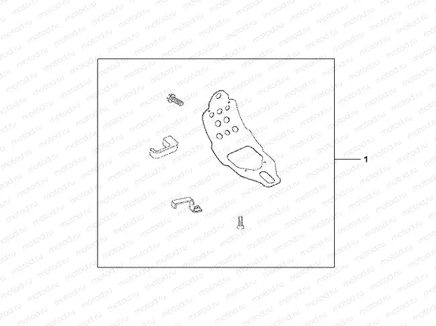 08P-51-01 ALUMINUM ENGINE PROTECTOR