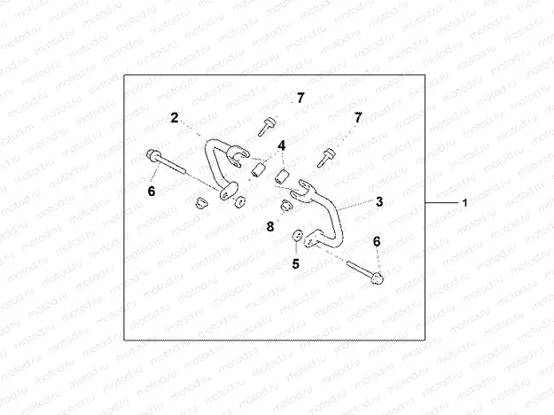 08P-51-01 ENGINE GUARD