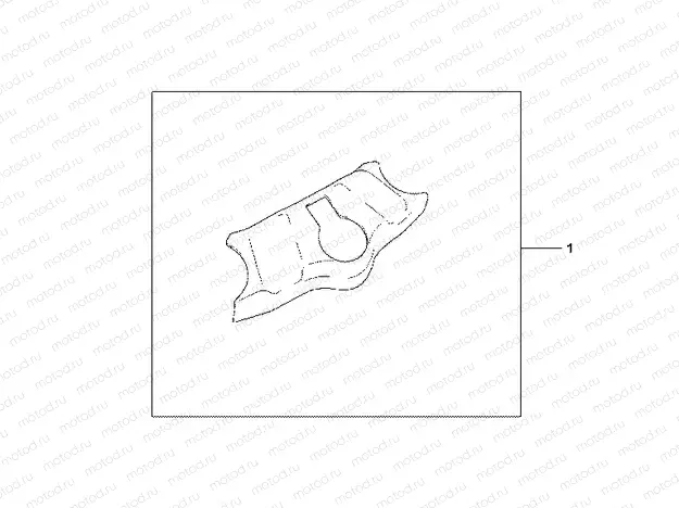 08P-54-01 TOP BRIDGE COVER