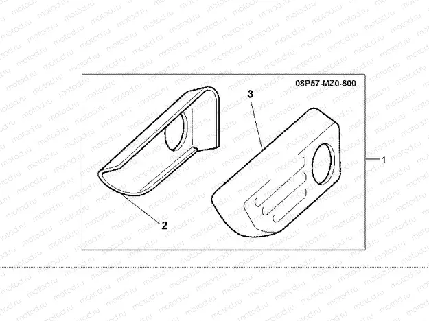 08P-57-01 CHRM SW.PIV.COVER