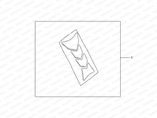 08P-61-02 TANK PAD HRC LOGO