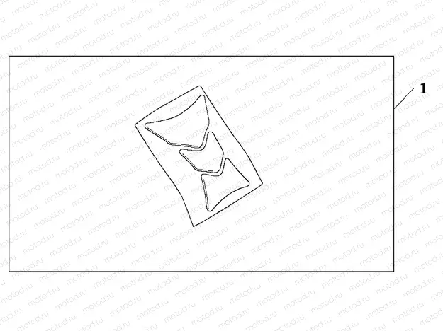 08P-61-02 TANK PAD HRC LOGO