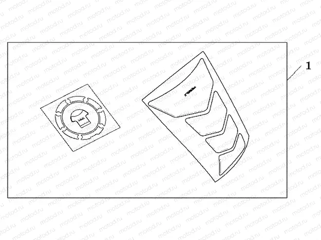 08P-61-04 FUEL LID COVER