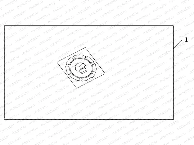 08P-61-07 FUEL FILLER PAD