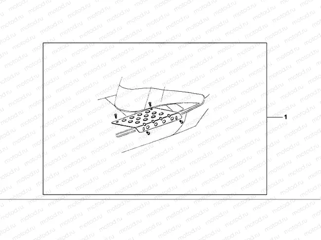08P-63-02 RACING FOOT REST