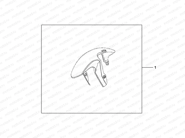 08P-64-01 FRONT FENDER