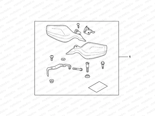 08P-70-01 KIT, KNUCKLE GUARD