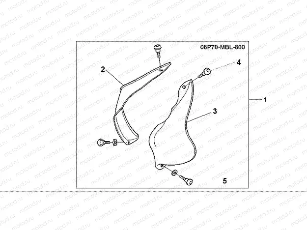 08P-70-01 KNUCKLE VISOR