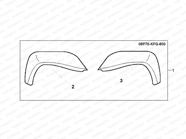 08P-70-01 KNUCKLE VISOR