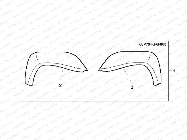 08P-70-01 KNUCKLE VISOR