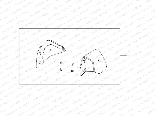 08P-72-01 KNUCKLE VISOR