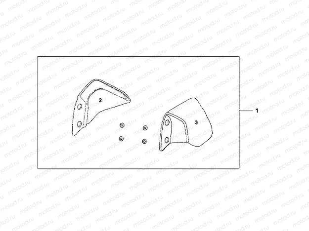 08P-72-01 KNUCKLE VISOR