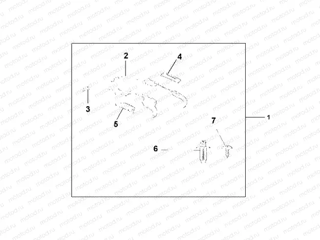 08P-73-01 FAIRING DEFLECTOR