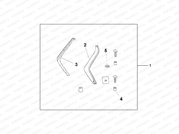 08P-73-01 LEG DEFLECTOR SET
