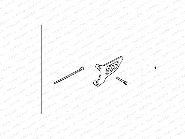 08P-74-01 DRIVE SPROCKET COVER