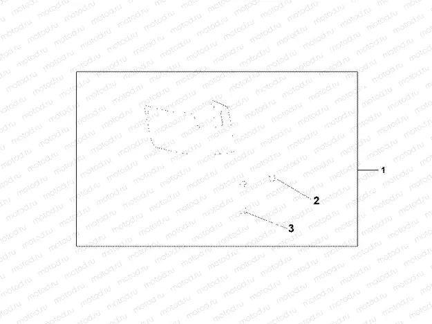 08P-76-01 CHROME REAR FENDE