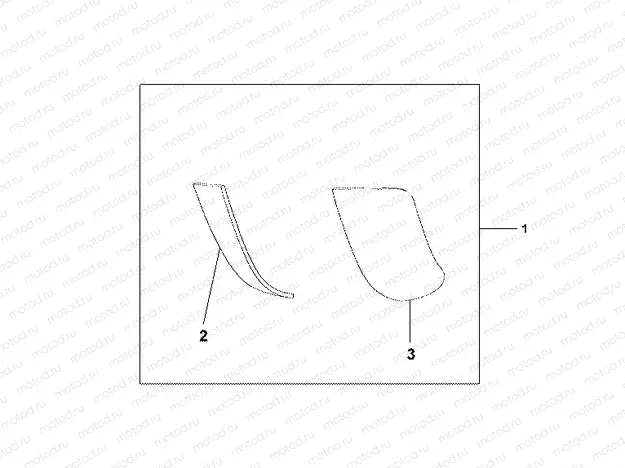 08P-76-01 PANNIER SCUFF PAD SET
