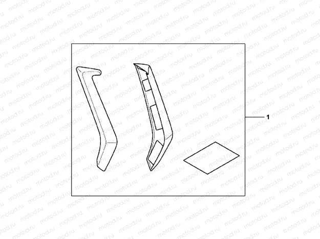 08R-71-01 KIT, DEFLECTOR