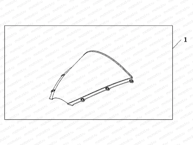 08R-80-01 WIND SCREEN