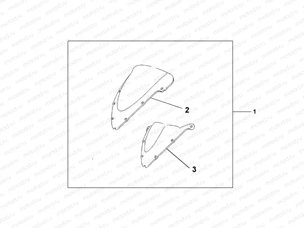08R-80-01 WINDSHIELD