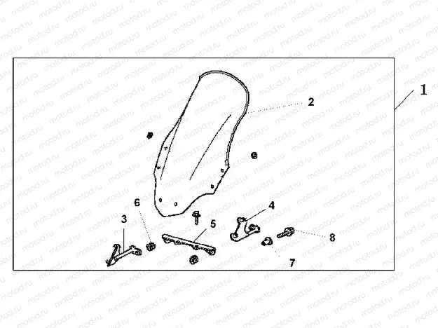 08R-80-01 WINDSHIELD
