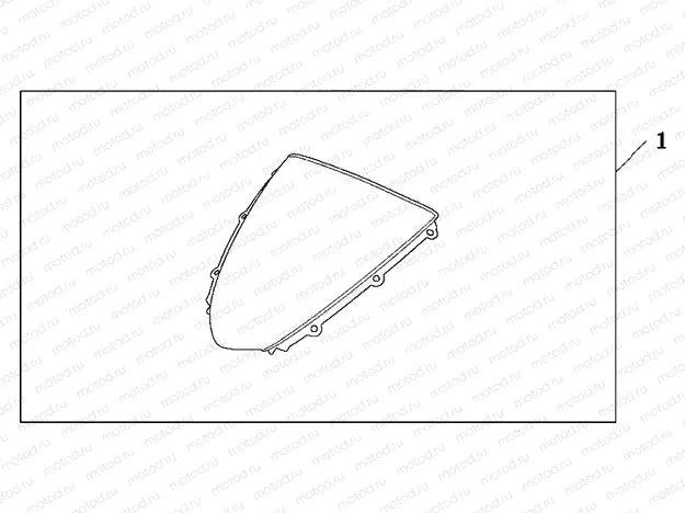08R-80-02 WIND SCREEN