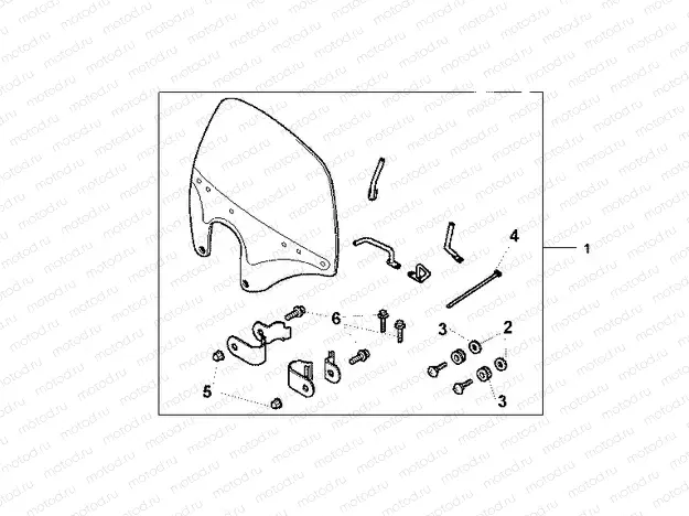 08R-80-02 WINDSHIELD