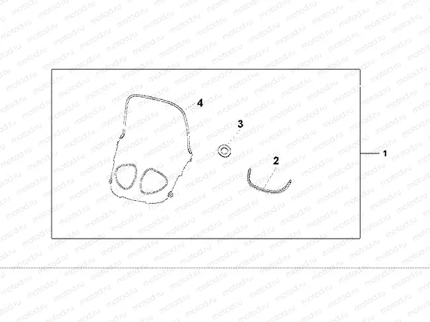 08R-80-04 HIGH WINDSHIELD