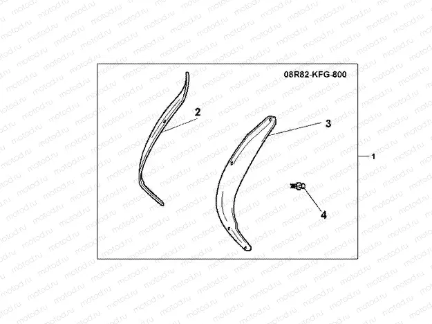 08R-82-01 SIDE VISOR