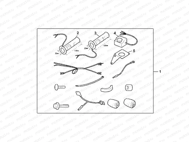 08T-50-01 GRIP HEATER ST1100