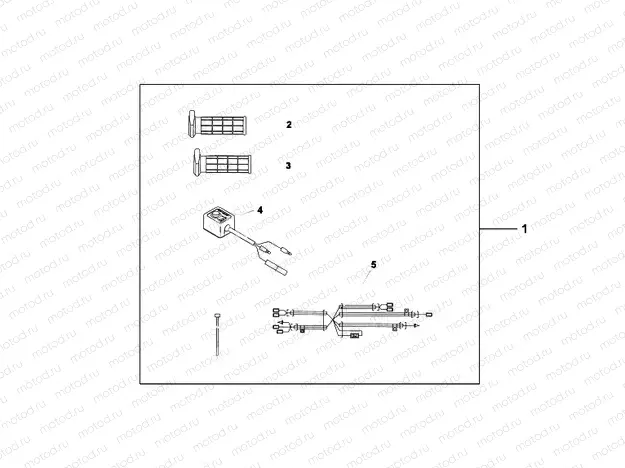08T-50-01 HEATED GRIPS