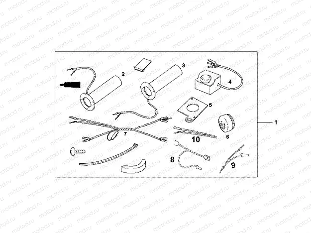 08T-50-02 GRIP HEATER KIT