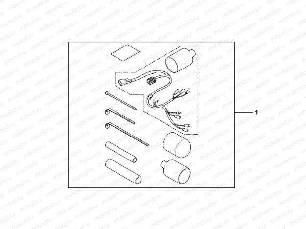 08T-70-03 KIT, GRIP HEATER A