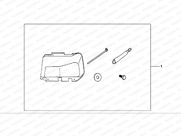 08U-44-01 SEAT UNDER BOX