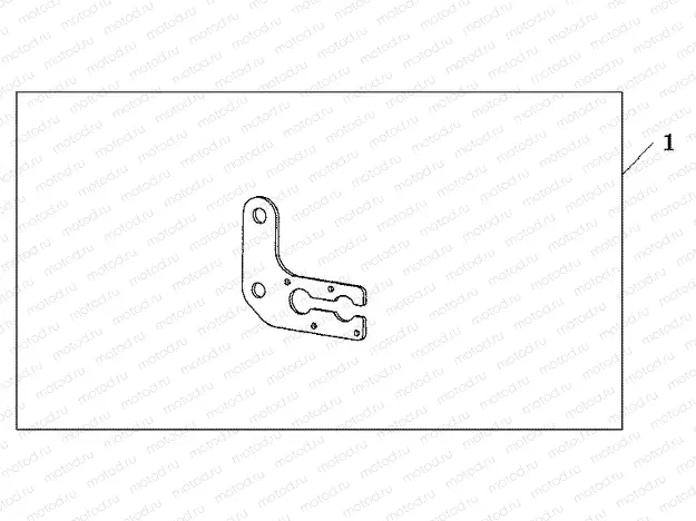 08V-31-01 BRACKET DOUBLE SW