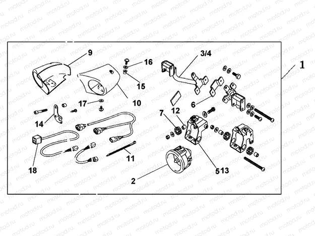 08V-31-03 FRONT FOG LIGHT SET