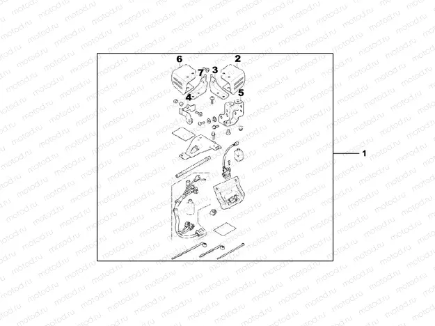 08V-70-01 KIT, FR LE * NH303M *