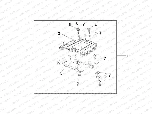 08Z-51-01 KIT CARRIER BRACKET