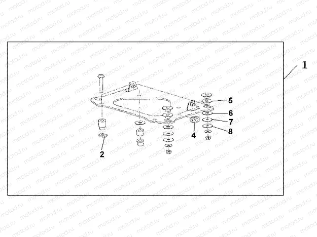 08Z-51-01 KIT CARRIER BRKT