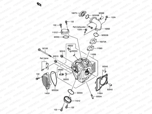 1 - CYLINDER HEAD