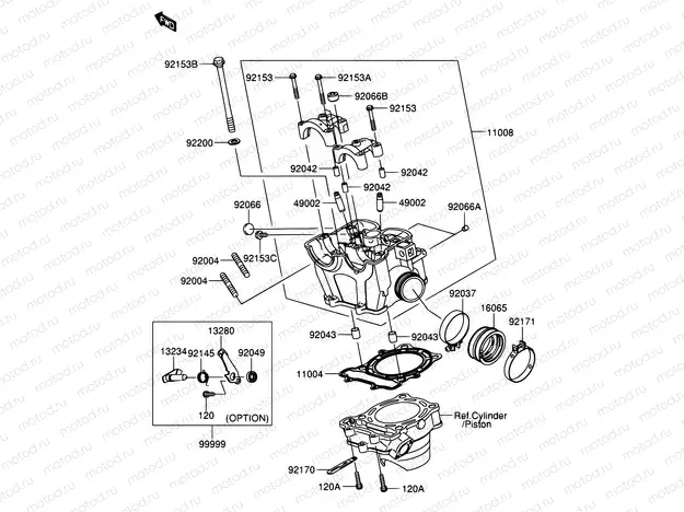 1 - CYLINDER HEAD