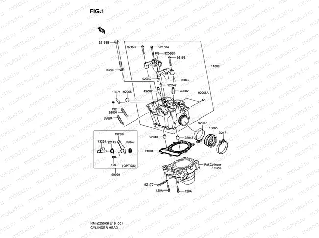 1 - CYLINDER HEAD